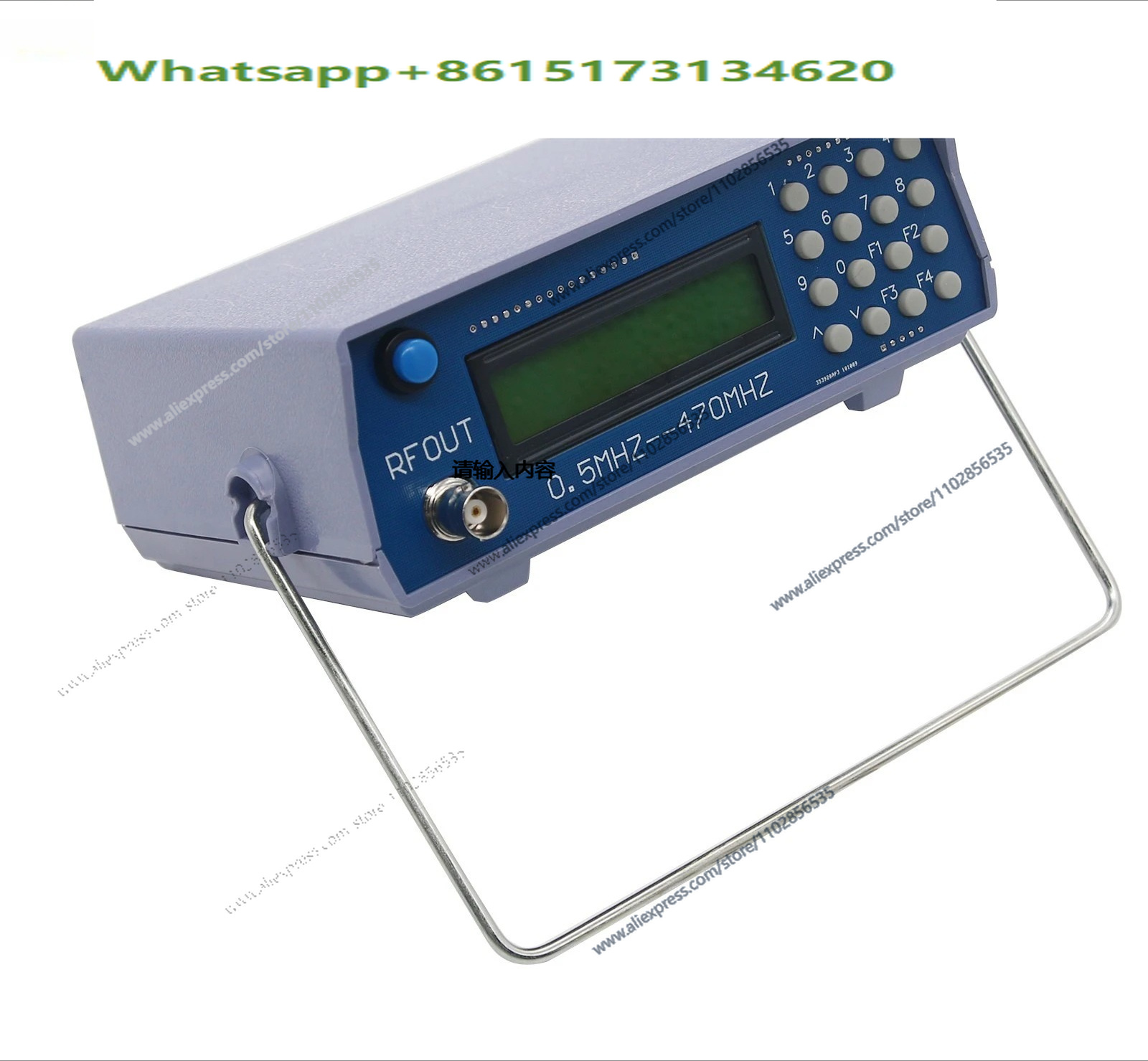Rf Signal Generator 0.5Mhz To 470Mhz - 0.5Mhz-470Mhz RF Signal Generator Meter Tester