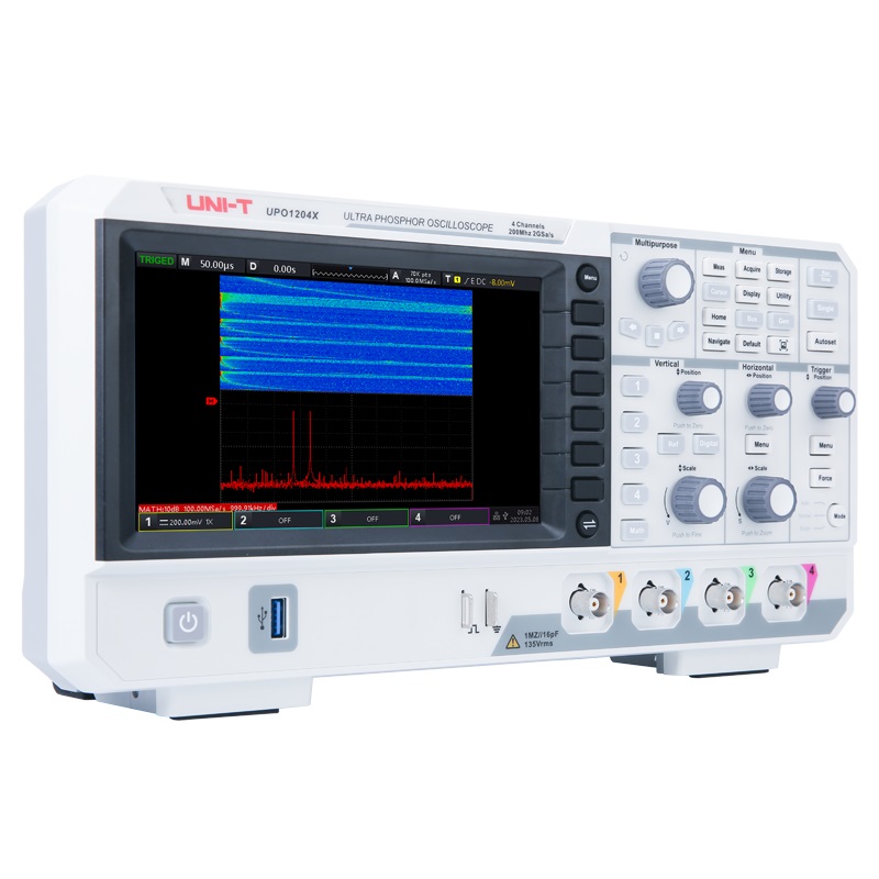 UNI-T UPO1104X 100MHz Digital  - Digital Storage Oscilloscope 4 Channel 100Mhz ulasan dan harga