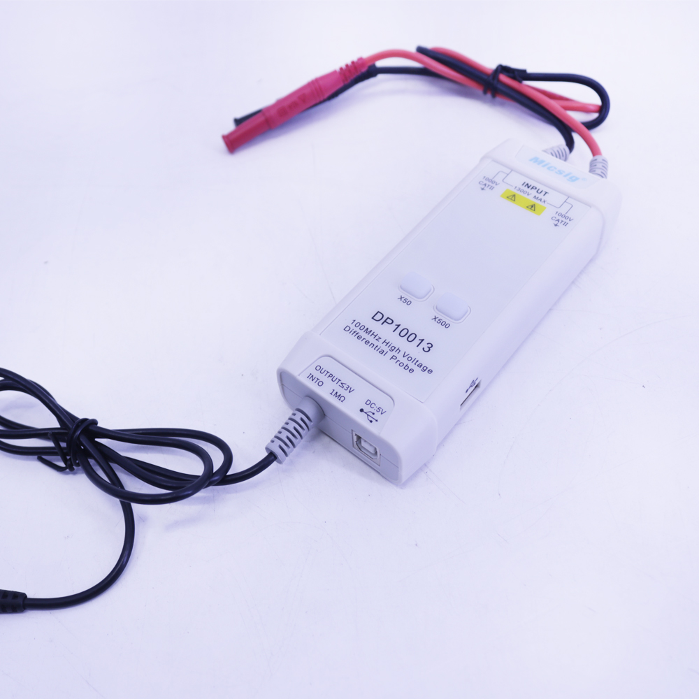 Micsig Oscilloscope  DP10013 1 - High Voltage Differential Probe 100Mhz 1300V ulasan dan harga