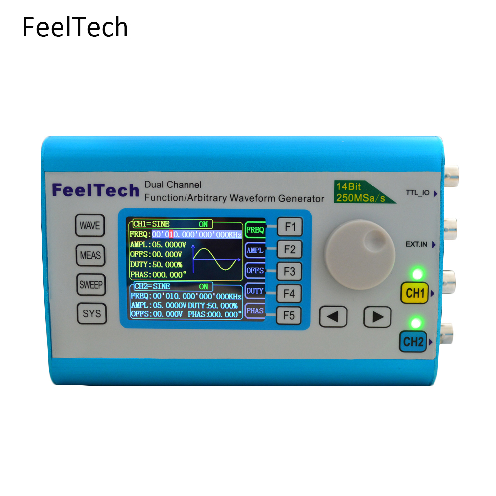 FY6300 Function Arbitrary Wave - Dual Channel Arbitrary Waveform Function Generator 60Mhz ulasan dan harga